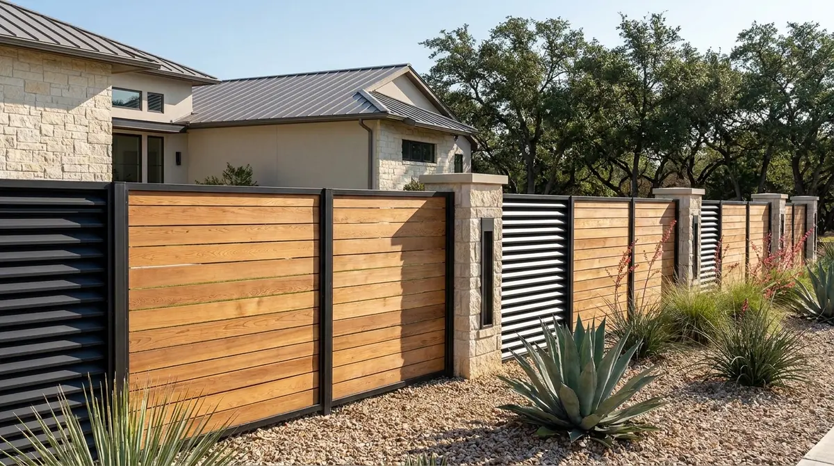 Custom fencing project